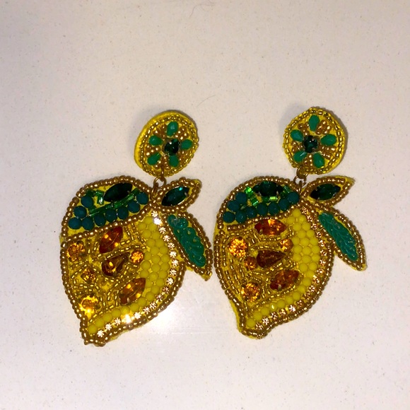 Lemon Earrings 🍋 - Picture 1 of 4